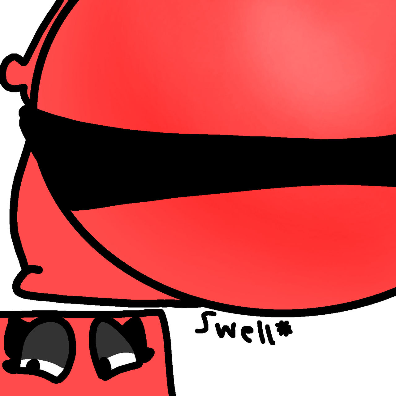 Turn Red Inflation Colourblocks Red Inflation by MilkyBudzzz2012 on DeviantArt