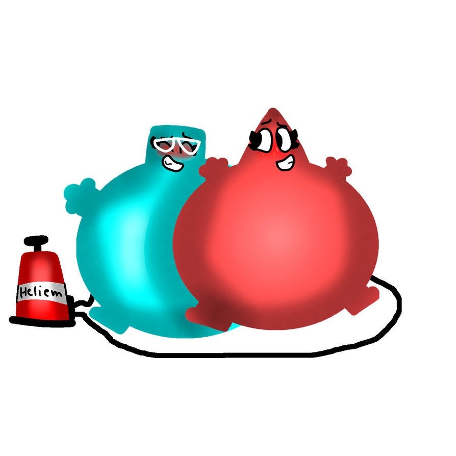 Colourblocks Red and Cyan Inflation by MilkyBudzzz2012 on DeviantArt
