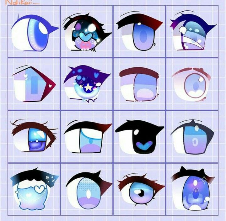Anime Eye References 2 by Yoai on DeviantArt
