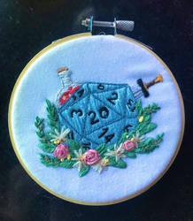 D20 Embroidery