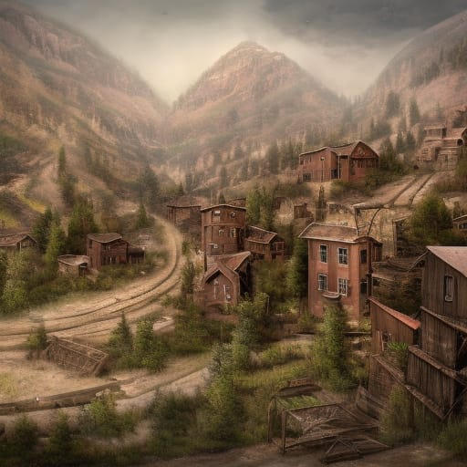 Old Mining Town by ZemmyCove83 on DeviantArt