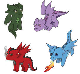 dragon stickers