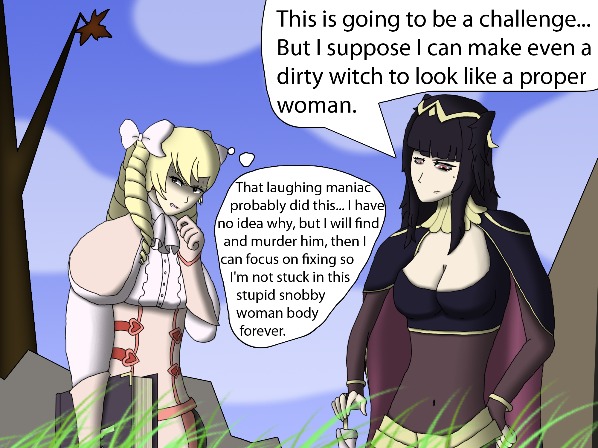 Tharja and Maribelle Body Swap