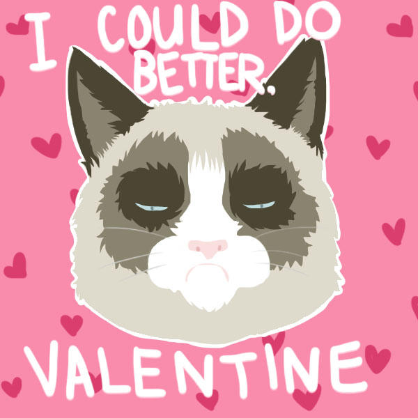 Grumpy Valentine's card by Spoolionthenet on DeviantArt