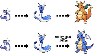 failed evolution dragonite by riddickdj on deviantart pokemon dragonair evolution chart