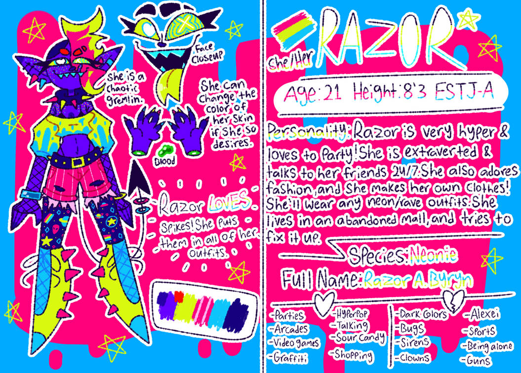 Razor ref 2022 by KatCreatesUwU on DeviantArt