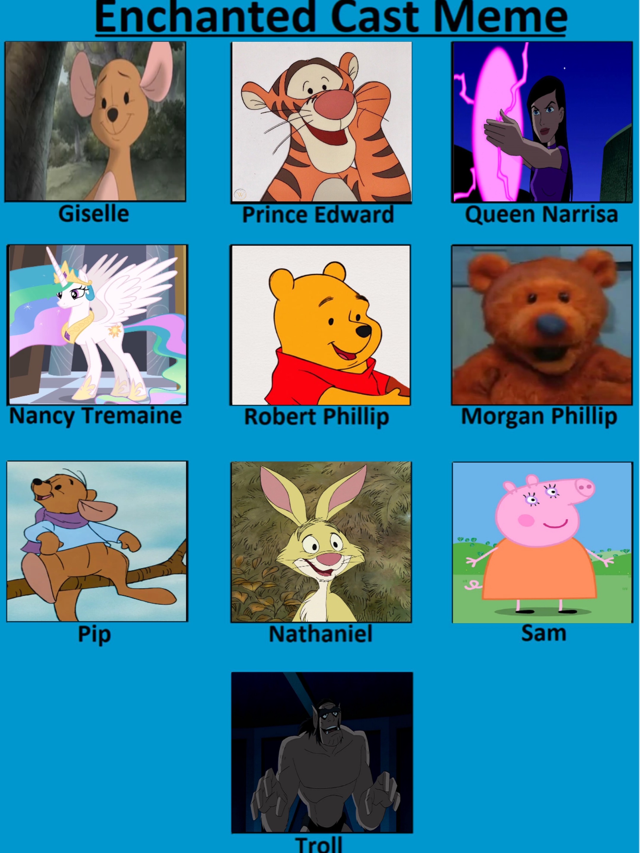My Enchanted Cast Meme 1st Version By Savannahthedisneyand On Deviantart My Enchanted Cast Meme 1st Version By Savannahthedisneyand On Deviantart