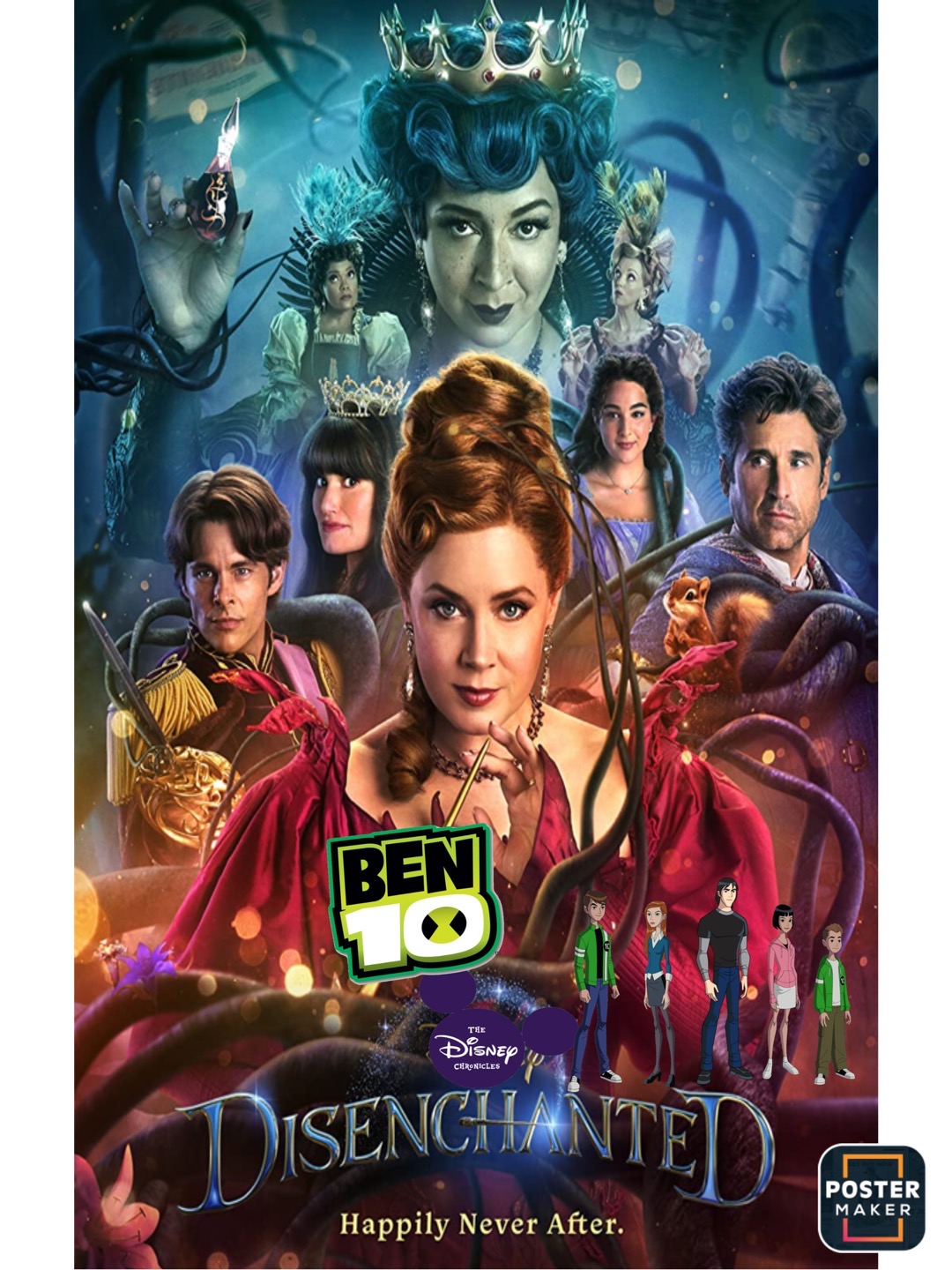 Disenchanted Deviantart Ben 10 The Disney Chronicles Disenchanted by SavannahtheDisneyand on ...