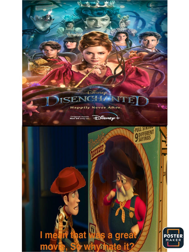 Disenchanted Deviantart Woody Asks Why Disenchanted Was Hated by SavannahtheDisneyand on DeviantArt