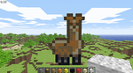 Minecraft Llama by Xynarrr