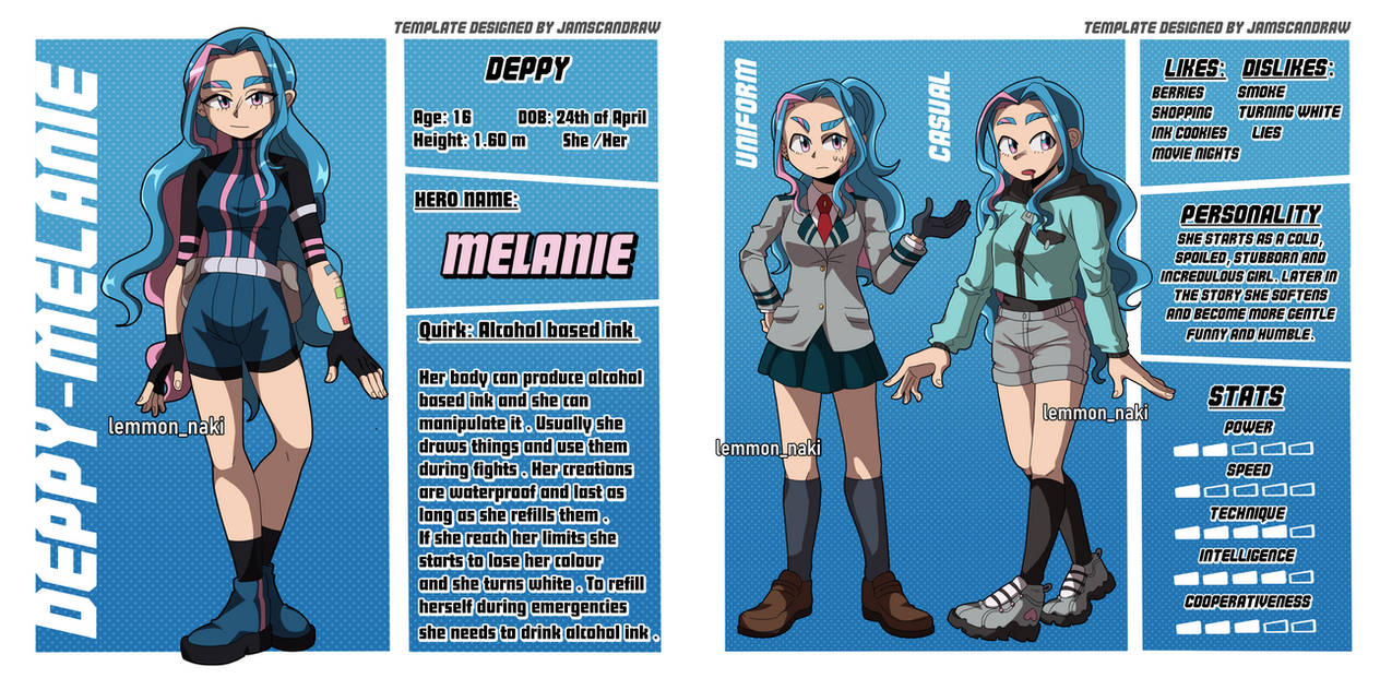 BNHA Deppys reference