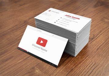 Vlogger Business Card