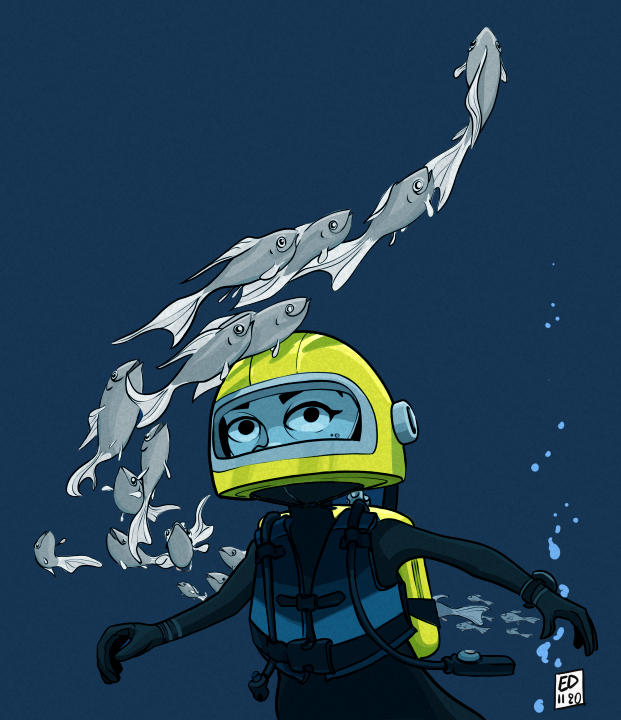 diver #02 by Rhumer on DeviantArt
