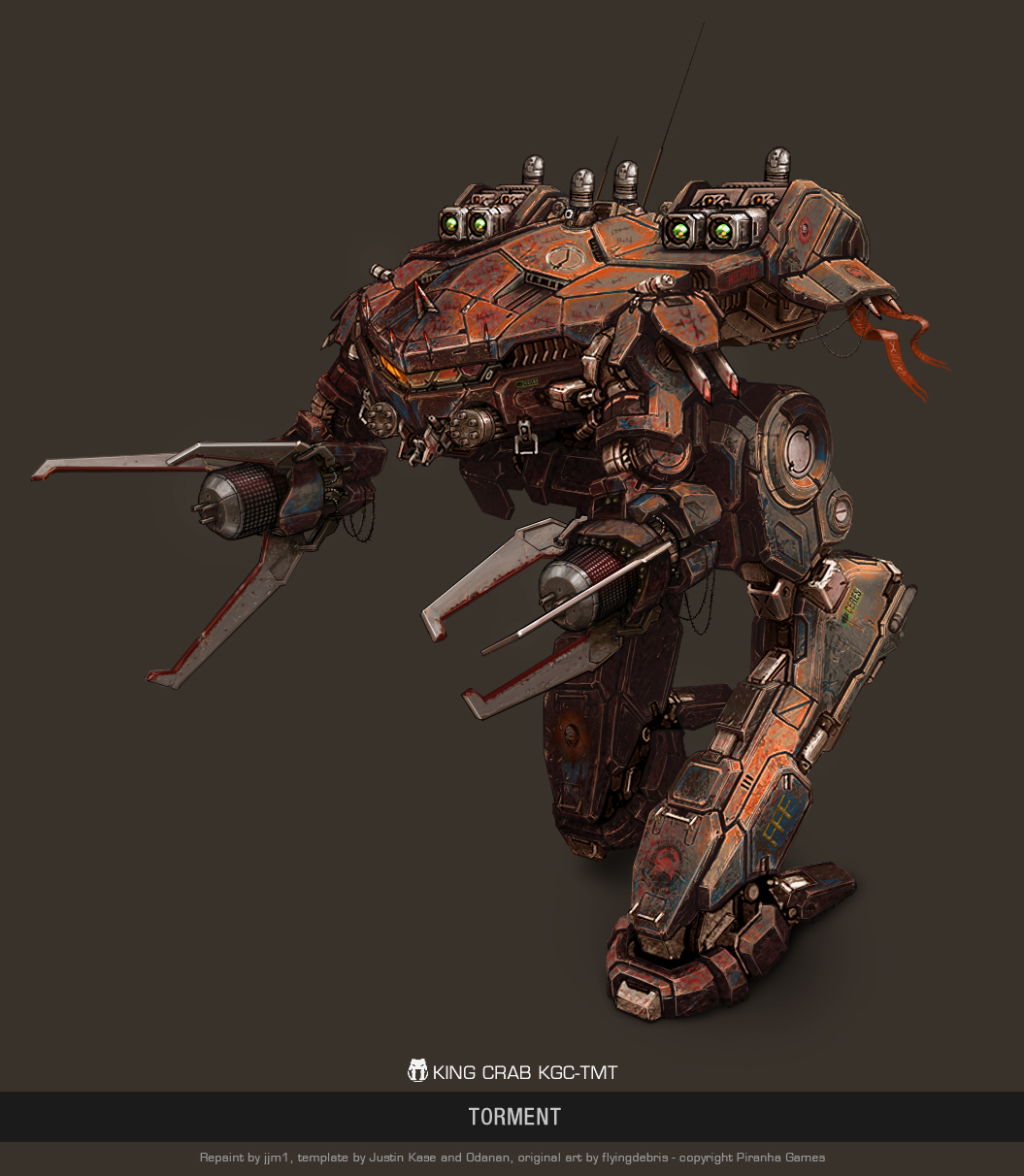 MWO - King Crab - Torment by user000000000001 on DeviantArt