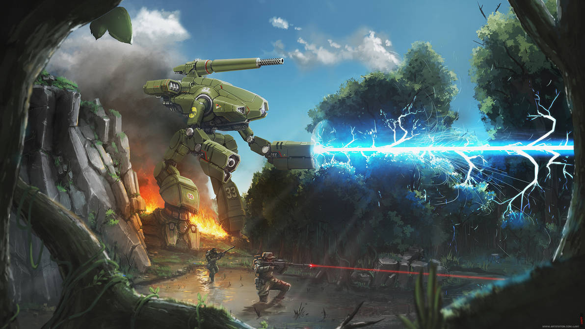 Battletech Gradients BattleTech - Wetlands Skirmish | Marauder 3R by user000000000001 on ...