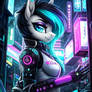 Cyberpunk pony