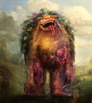 Giant cat rocky walker by PulpoGlow
