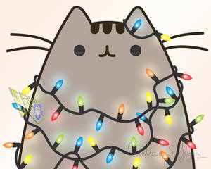 Christmas Pusheen by CristianSJuarez Christmas Pusheen by CristianSJuarez