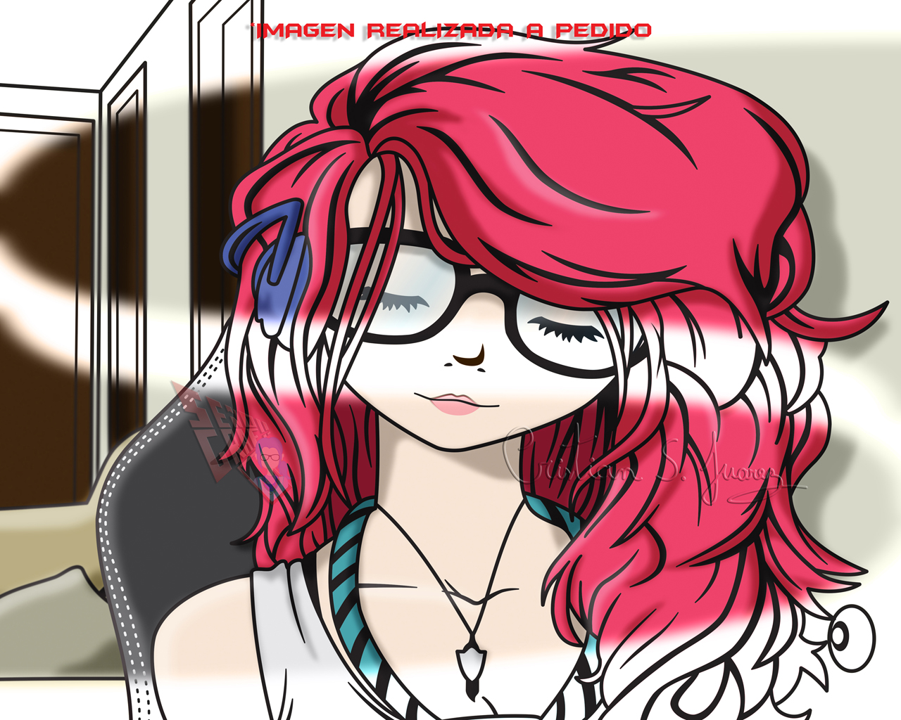 Anime Colorada Vectorizado By Cristiansjuarez On Deviantart Anime Colorada Vectorizado By Cristiansjuarez On Deviantart