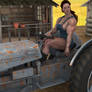 Farm girl muscle