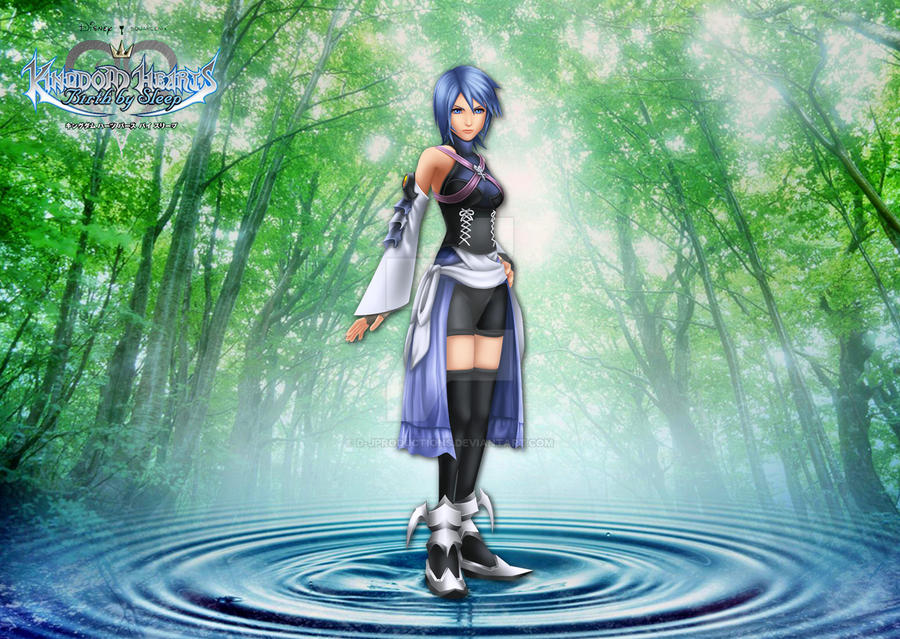 Kingdom Hearts BBS Aqua wp3