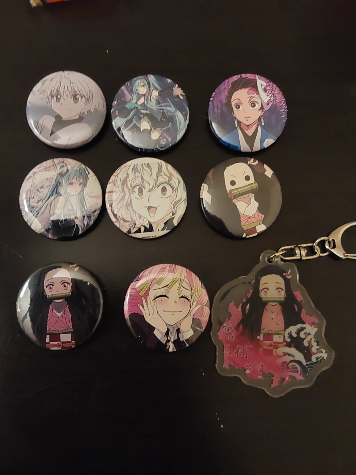 Keychan Pin My pins and one Keychain are here! by Funnykattotales on DeviantArt