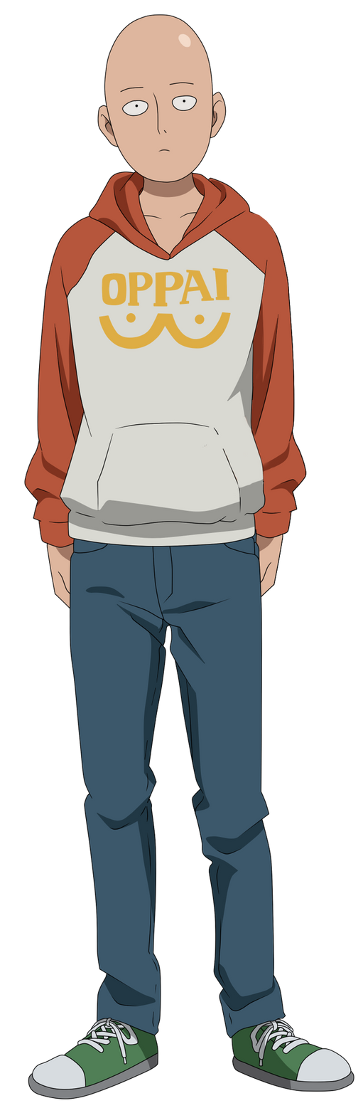 One Punch Man Saitama Oppai Jacket Man Oppai Hoodie Hoodie Jacket