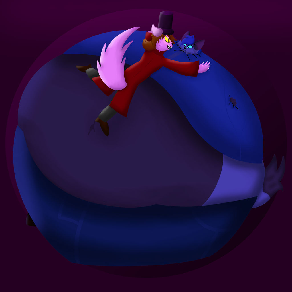 (Inflation) A blueberry to tease by Rag-n-Roll on DeviantArt