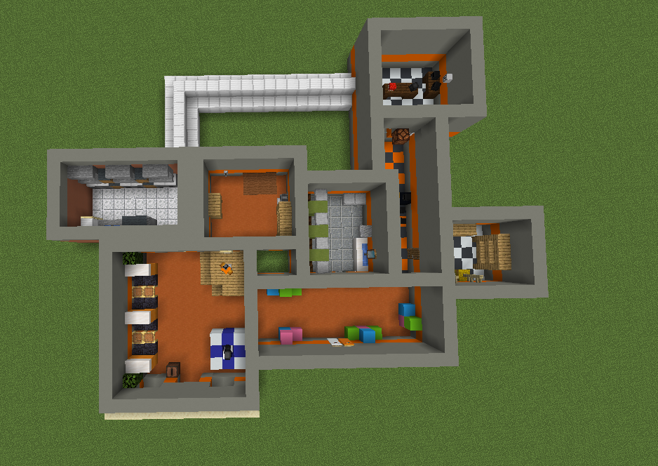 A Custom Fredbear's Family Diner in Minecraft