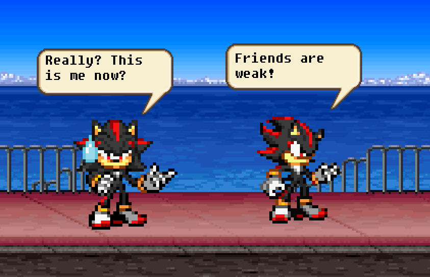 Super Tails vs. Super Chaos Shadow by Nictrain123 on DeviantArt