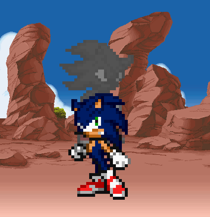 Dark Super Sonic 2 (Remake) by justinpritt16 on DeviantArt