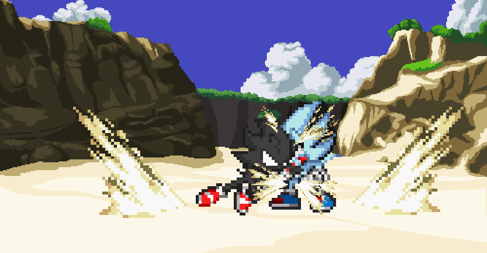 Dark Super Sonic 2 (Remake) by justinpritt16 on DeviantArt