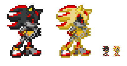 Metal Shadow and Metal Super Shadow by justinpritt16 on DeviantArt