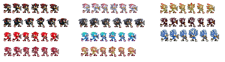 Sonic Chaos Sprites Better Colors by PixelMuigio44 on DeviantArt