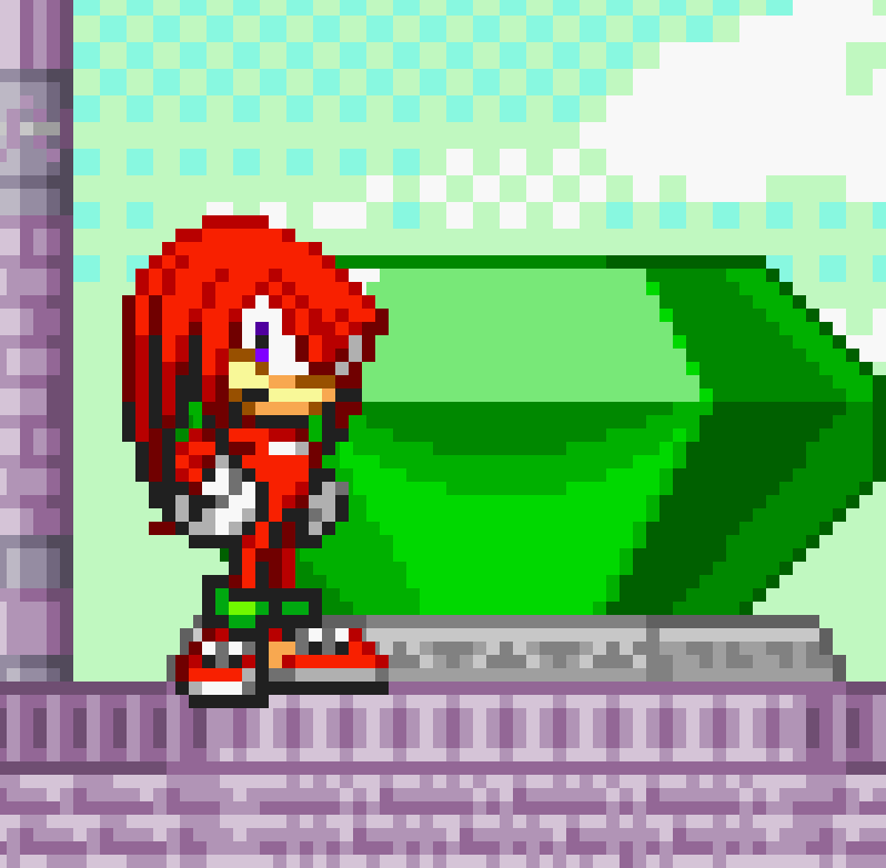 Knuckles The Echidna on Game Jolt: Knuckles NPC Sprites - Sonic 3