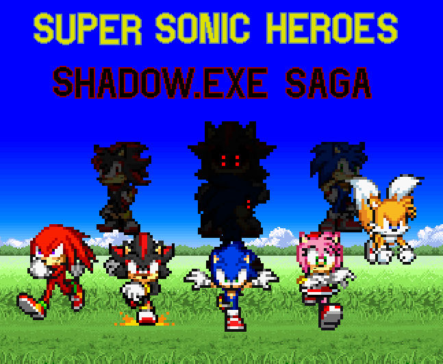 Super Sonic Heroes: Shadow Exe Cover (Remake) by justinpritt16 on ...