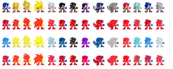 Sonic Chaos Sonic Sprites (Sonic 2 Palette) by NickyTeam2 on DeviantArt