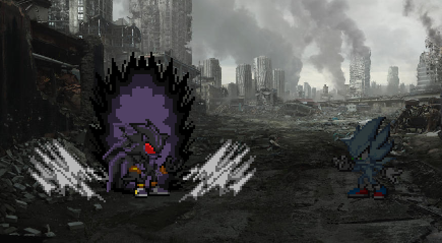 Dark Super Sonic 2 (Remake) by justinpritt16 on DeviantArt