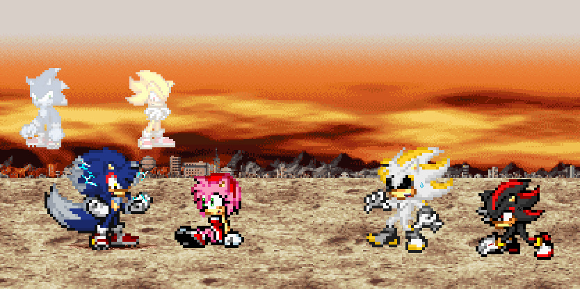 Dark Super Sonic 2 (Remake) by justinpritt16 on DeviantArt