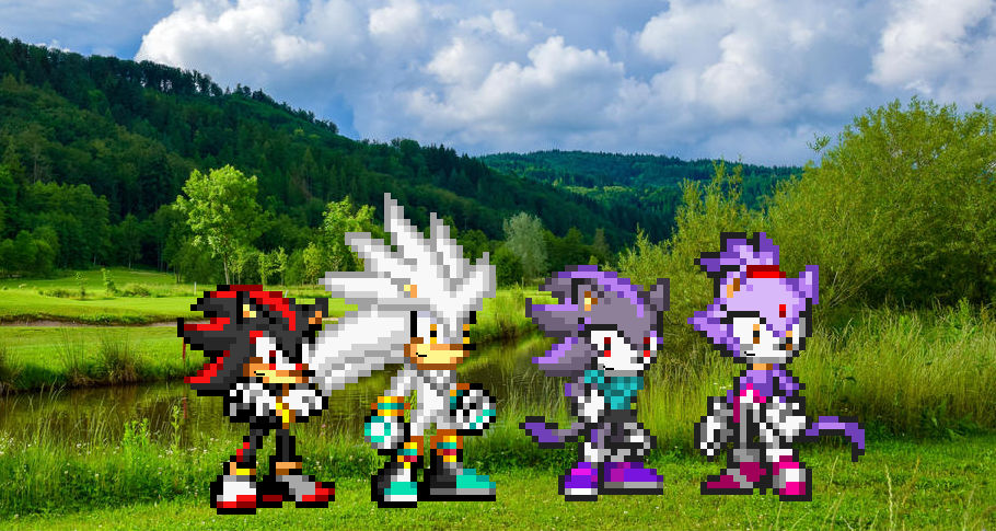 Shadaze Rizz Shadaze Family Vacation: At a pond by justinpritt16 on DeviantArt