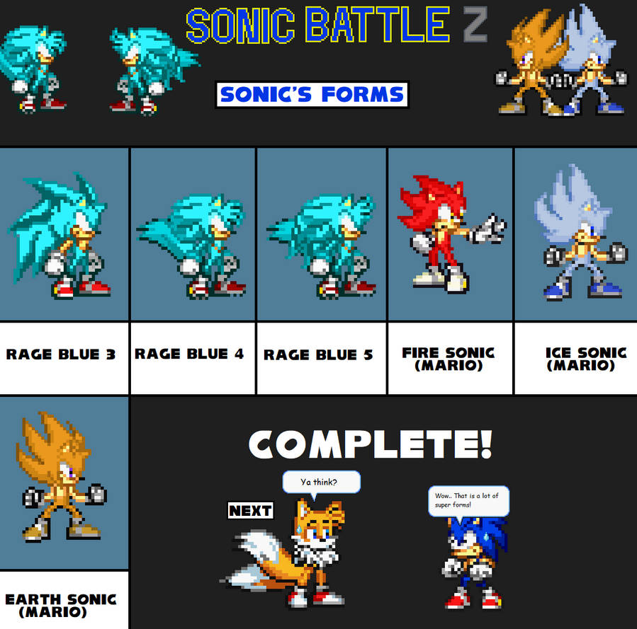 Sonic Battle Z Sonic Forms Final Part By Justinpritt16 On Deviantart
