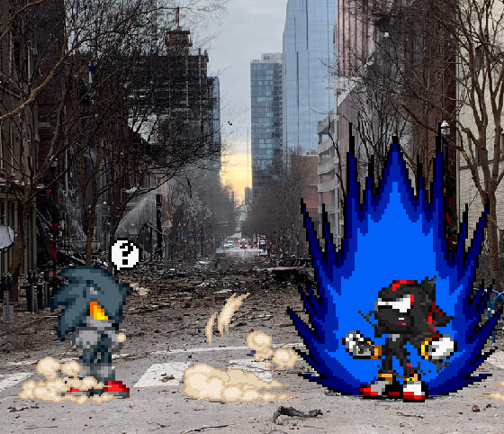 Dark Super Sonic 2 (Remake) by justinpritt16 on DeviantArt