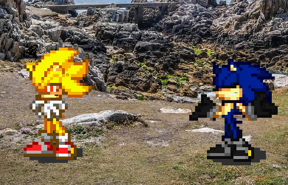 Dark Sonic vs Sonic.Exe/ExeMinions by justinpritt16 on DeviantArt