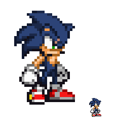 Pixilart - sonic sprites by Charlesmario