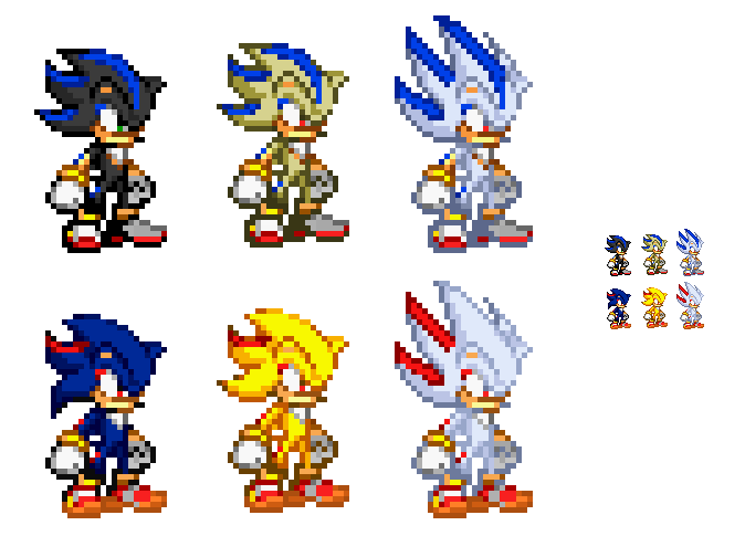 Sonadow and Shadic Forms by justinpritt16 on DeviantArt