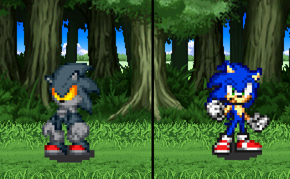 Dark Super Sonic 2 (Remake) by justinpritt16 on DeviantArt