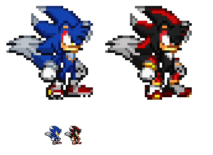 Neo Metal Sonic Sprite 2 by justinpritt16 on DeviantArt