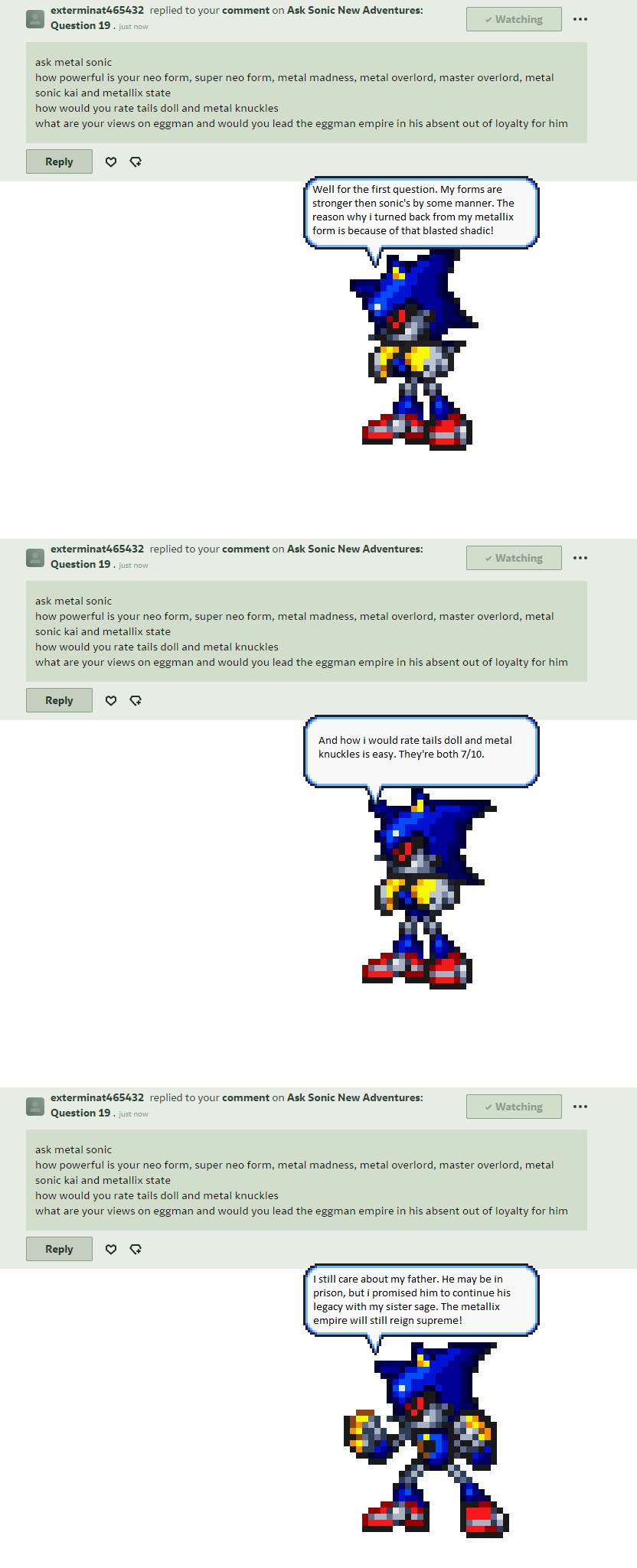 Neo Metal Sonic Sprite 2 by justinpritt16 on DeviantArt