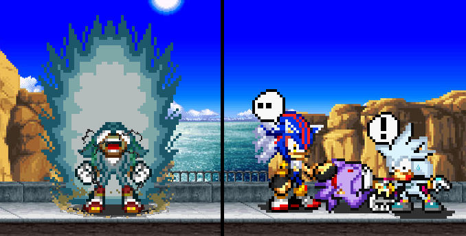 Dark Super Shadow Blue Transformation by justinpritt16 on DeviantArt