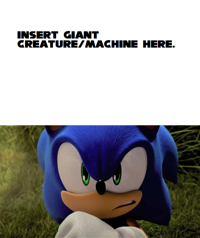 Sonic's looking up at blank by justinpritt16 on DeviantArt